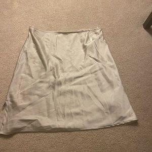 Pear slip miniskirt